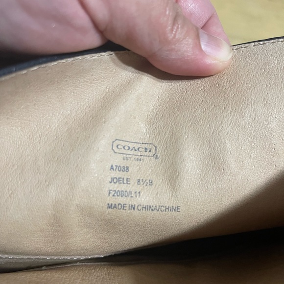 Coach riding boots Joelle size 8.5 - Picture 11 of 12